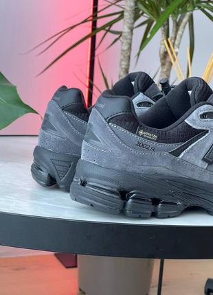 Мужские кроссовки new balance 2002r gore-tex jjjound charcoal2 фото