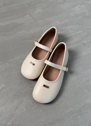 Балетки з еко шкіри