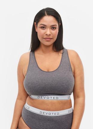 Бюстгальтер спортивный + size от devoted by zizzи