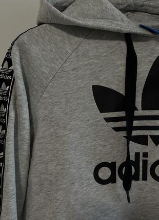 Оригинальное укороченное худи adidas