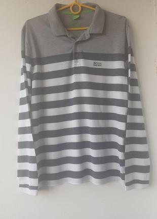 Футболка поло hugo boss modern fit m 44-46 оригинал