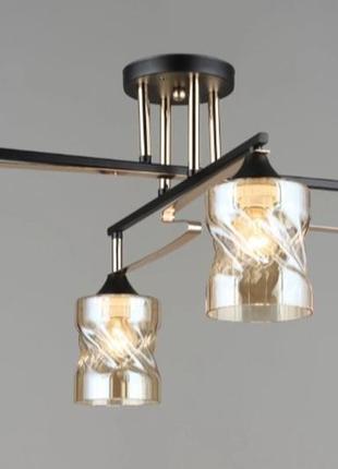 Люстра декоративна sirius b a4056/4 bk+fgd