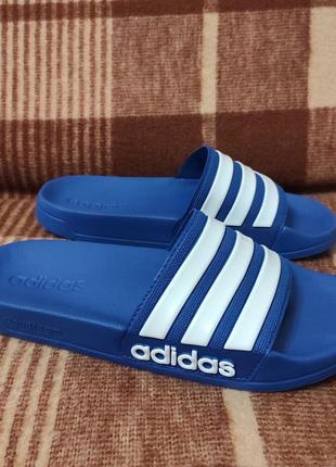 Оригинальные тапки шлепанцы adidas