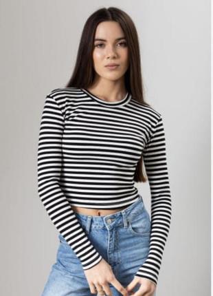 Топ кроп топ рубчик brandy melville