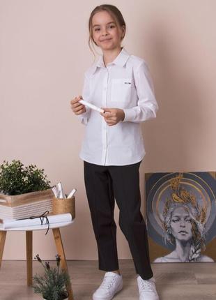 Стильная рубашка для девочки 🍬
