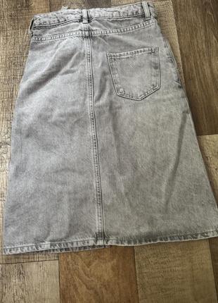 Джинсовая юбка zara