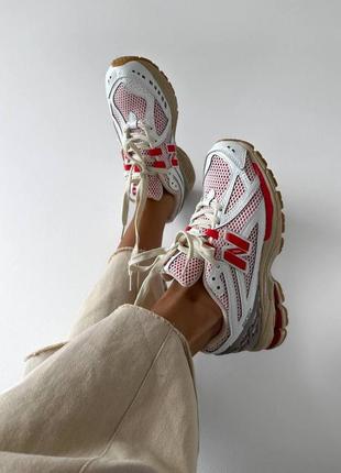 Чоловічі кросівки new balance 1906 red white v / smb