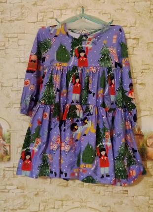 Платье новогоднее детское