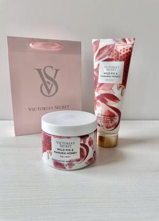 Wild fig and manuka honey victoria’s secret скраб лосьйон вікторія сікрет виктория сикрет1 фото