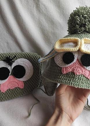 Шапка, шарф, детские головные уборы