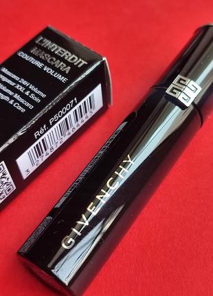 Тушь для ресниц givenchy l'interdit mascara couture volume 4g (оригинал)