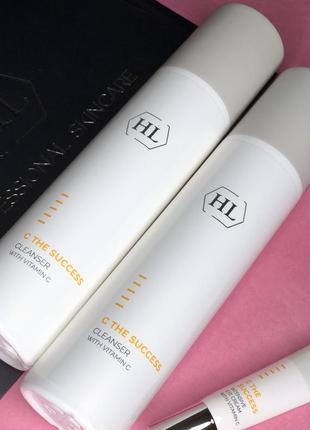 C the success cleanser holy land  очищуючий емульсійний гель для сухої, чутливої шкіри