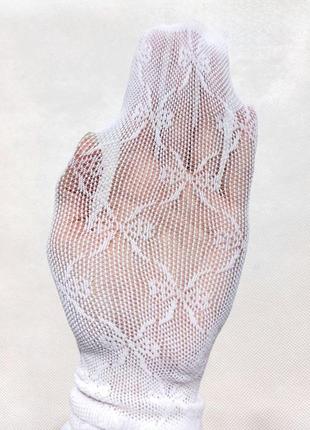 Колготы колготки женские черные ажурные в сетку сеточку в бантик с узором бантика лолита