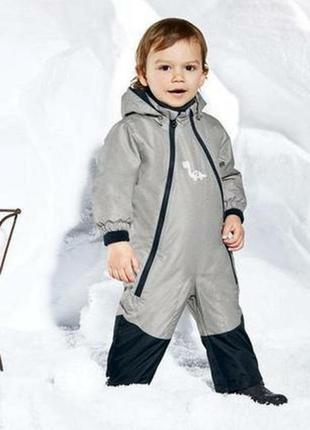 Комбінезон зимовий lupilu лупілу на флісі, німеччина