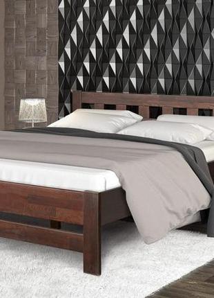 Ліжко дерев'яне 900 з ламелями верона