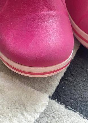Сапожки crocs для девочки 6