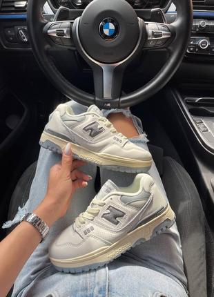 Кросівки new balance 550 leon dore white grey premium
