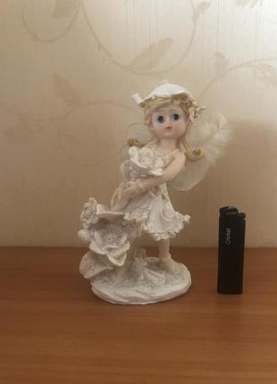 Декоративная фигурка фея полистоун игрушка детская статуэтка