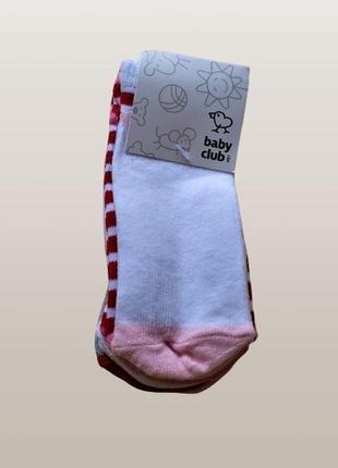 Комплект из 5ти пар носков для девочки 9-18 месяцев c&a