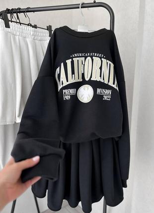 Комплект свитшот + тенниска.двухнитка петля