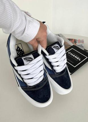 Кеди vans old skool black/white platform4 фото