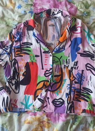 Вкорочена сорочка bershka