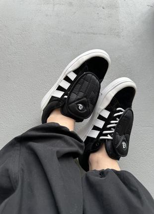 Adidas campus x bad bunny black/white