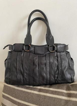 Кожаная сумка clarks5 фото