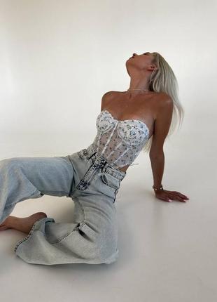 Корсетний топ