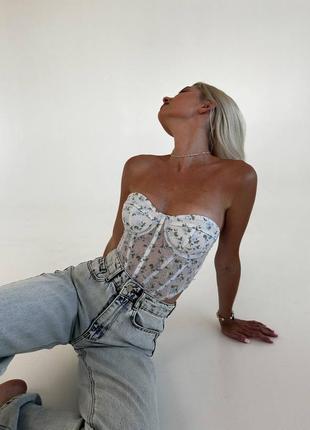 Корсетний топ