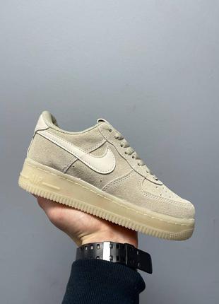 nike side air force low ‘beige’