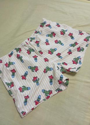 Прикольні плавальні шорти  cactus drawstring