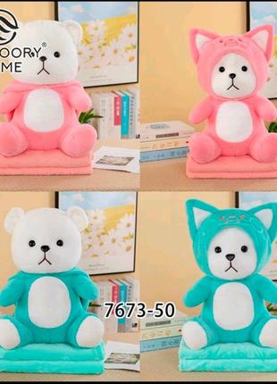 Іграшка-плед-подушка