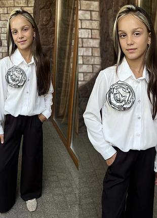 Блузи в школу неймовірно гарні . новинка 2024