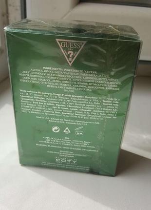 Guess man eau de toilette 50 ml слюда оригинал!