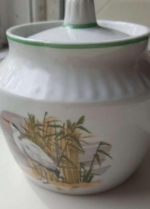 Сахарница дмитровский фарфоровый завод (вербилки)