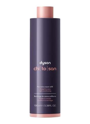 Сменный картридж заправка dyson chitosan pre-style cream straight to wavy light...