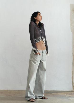 Джинси z1975 wide leg mid rise