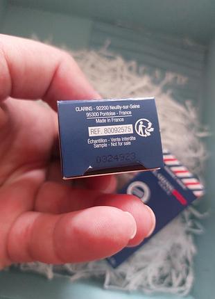 Clarins men shave ease oil масло для бритья пробный образец, 3 мл.