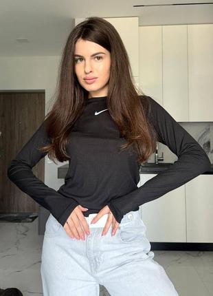 Спортивный лонгслив с накатом