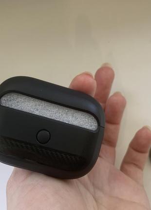 Чехол кейс для наушников airpods pro 2 черный силикон