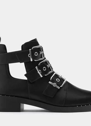 Ботинки с открытой косточкой pull and bear