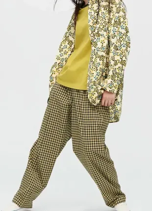 Marni uniqlo длинная рубашка сорочка со льном супер оверсайз свободного кроя