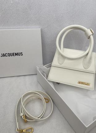Женская сумка из натуральной кожи jacquemus