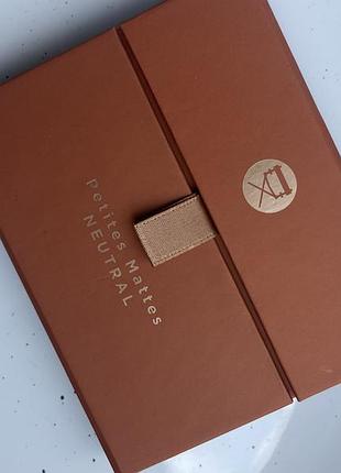 Палетка теней viseart eyeshadow palette neutral mattes