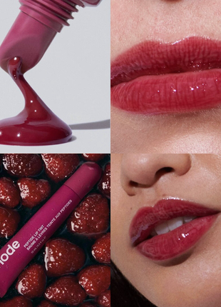 Блеск-тинт для губ с пептидами для губ rhode peptide lip tint raspberry jelly 10 мл