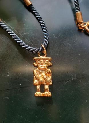 Колье мезоамерика том ацтеки\майя тотем, америка винтаж