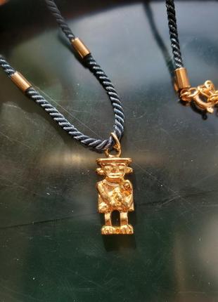 Колье мезоамерика том ацтеки\майя тотем, америка винтаж