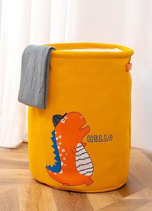 Корзина для іграшок "dino"🦖 розмір 35*45 см.