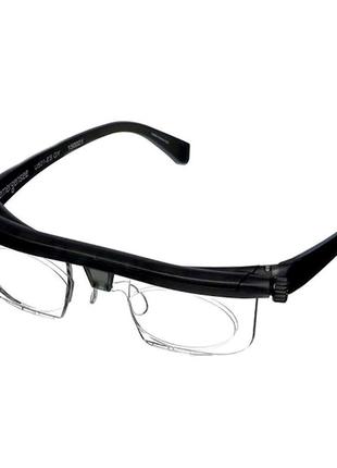 Очки с регулировкой линз dial vision. универсальные очки для зрения. очки-лупа от -6d до +3d1 фото